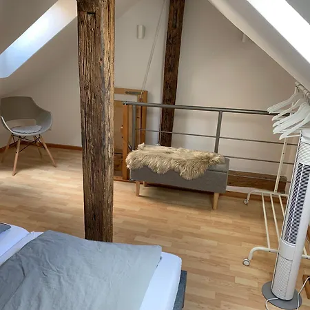 Zentrale Altbauwohnung Mit Flair 슈바비슈할
